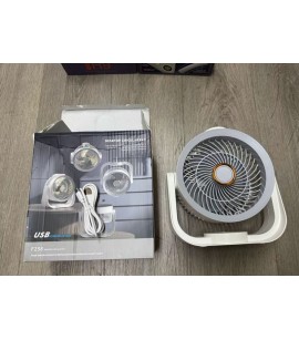 Desktop USB 4 Speed Circular Clip-On Fan with Night Light. 4117 Units. EXW Seattle 
